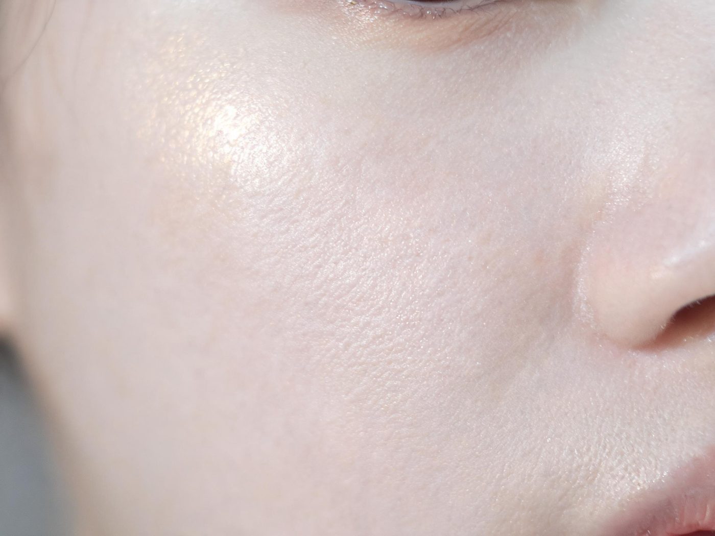 Radiant, healthy skin texture